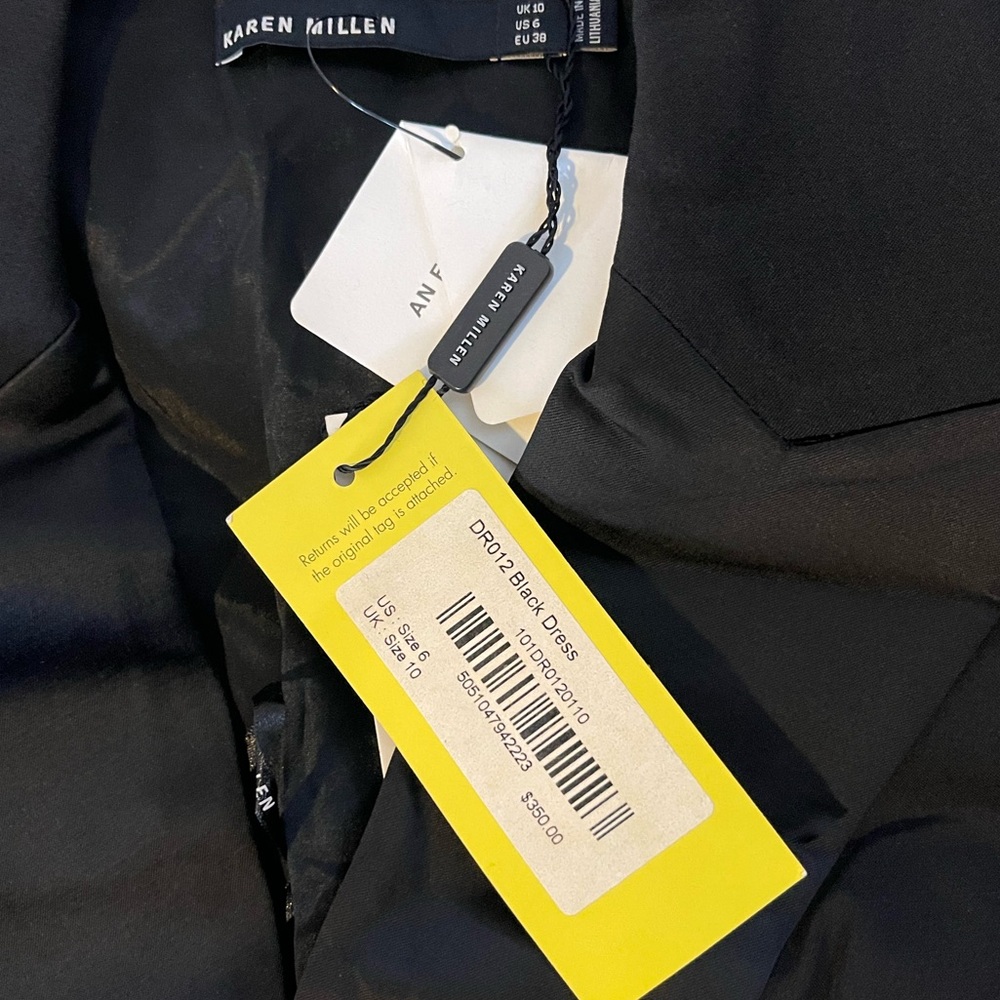 Karen Millen Black Dress - Picture 7 of 11